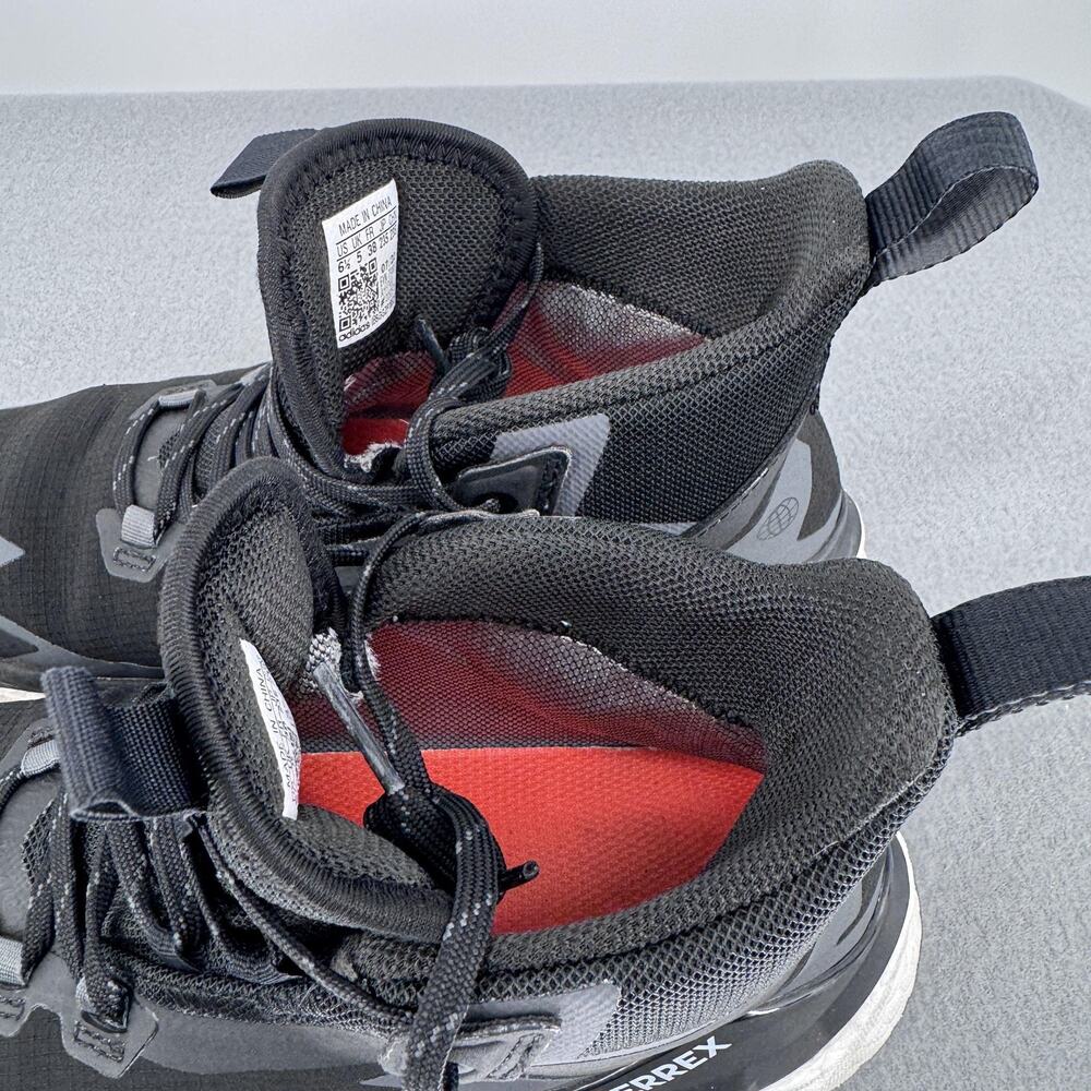 Adidas Terrex Free Hiker 2 GTX Mid Hiking Shoes‎ Black Womens 6.5 HP7492 Goretex - Picture 5 of 9